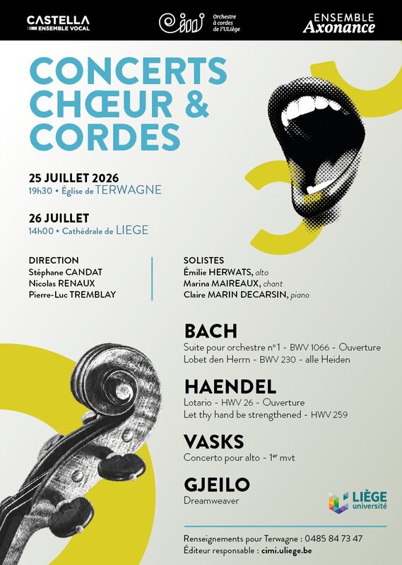 Concerts Concert choeur orchestre