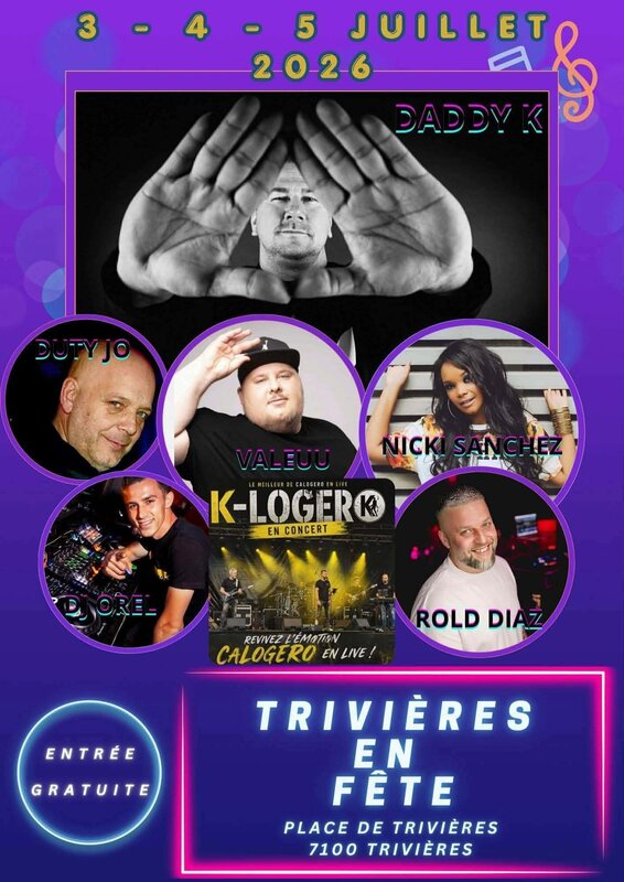 Concerts Trivières fête
