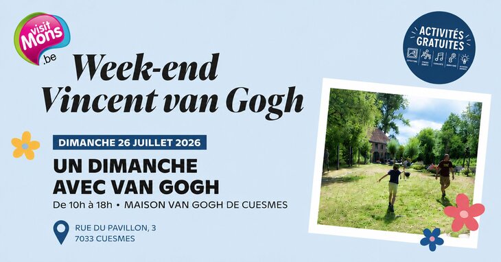 Loisirs Week-end Vincent Gogh - dimanche avec Gogh