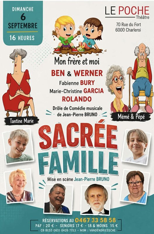 Spectacles Sacrée famille