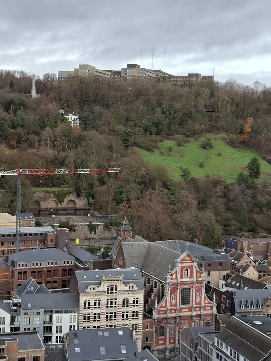 Loisirs Liège depuis 18e étage, 360° + Repas + Musée transports