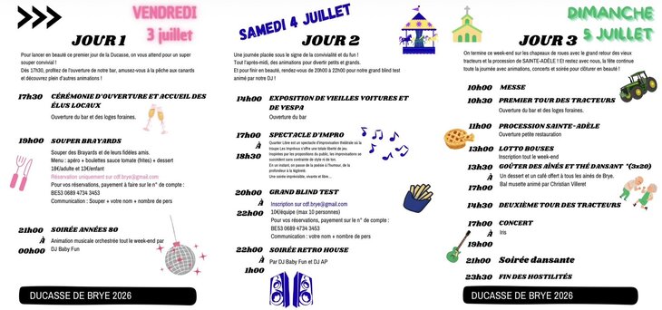 Loisirs Ducasse Brye