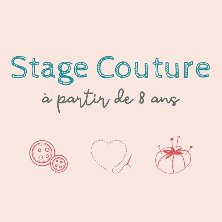 Stages,cours Stage couture ados enfants