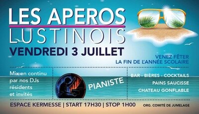 Soirées Apéros Lustinois