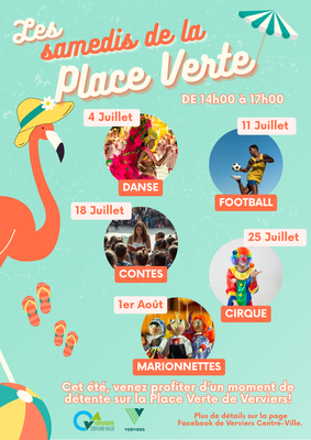 Spectacles Les samedis la place Verte : Contes