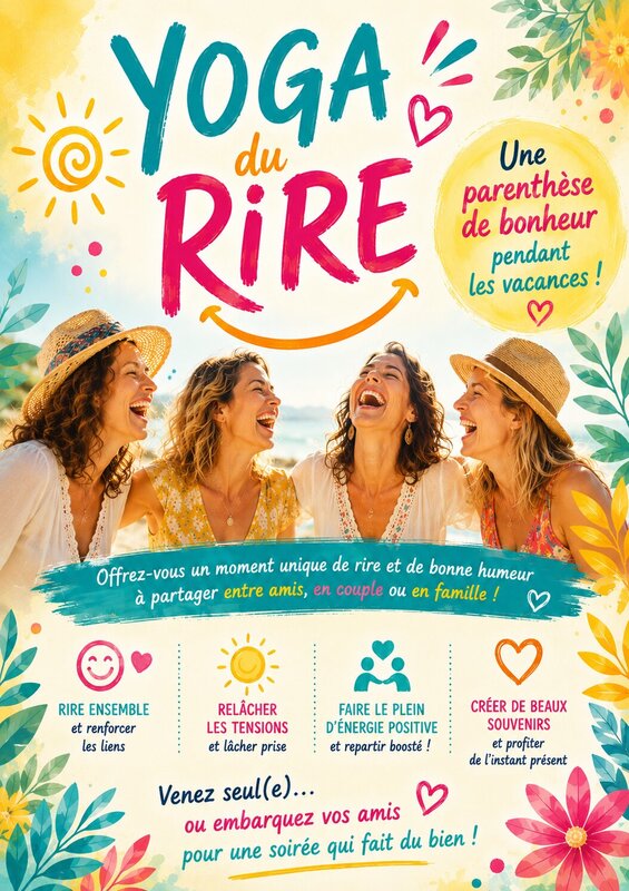 Stages,cours Yoga rire: Plus qu un éclat voix, thérapie vie