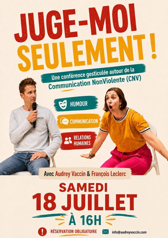 Conférences Juge-moi seulement 