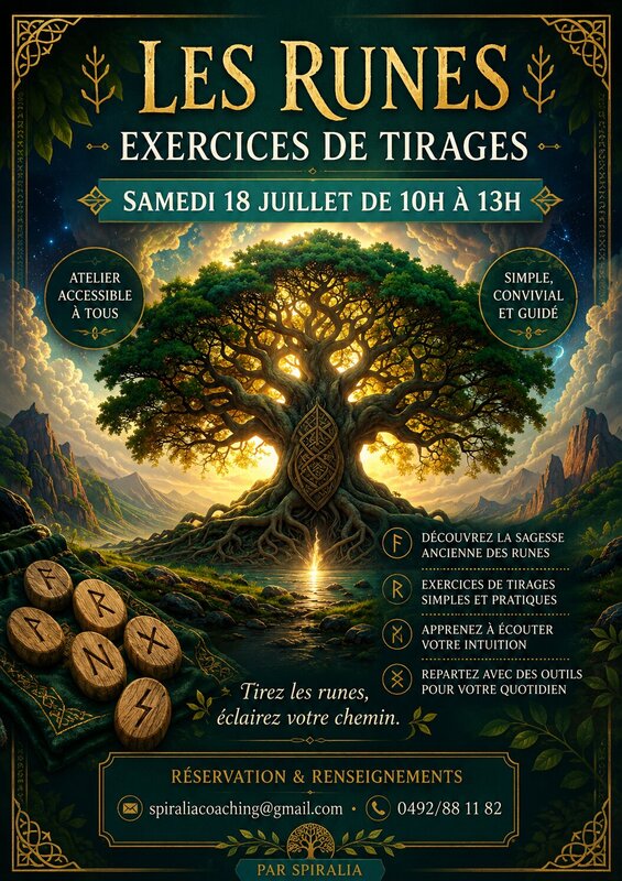 Stages,cours Les runes: exercices tirage tous niveaux