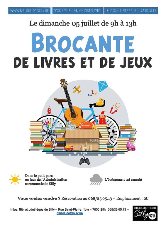 Brocante livres de jeux
