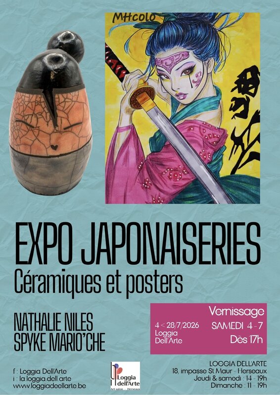 Expositions Exposition Japonaiseries la Loggia Dell Arte