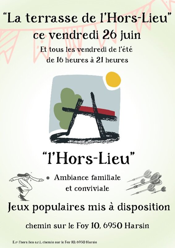 Loisirs La terrasse L Hors-Lieu