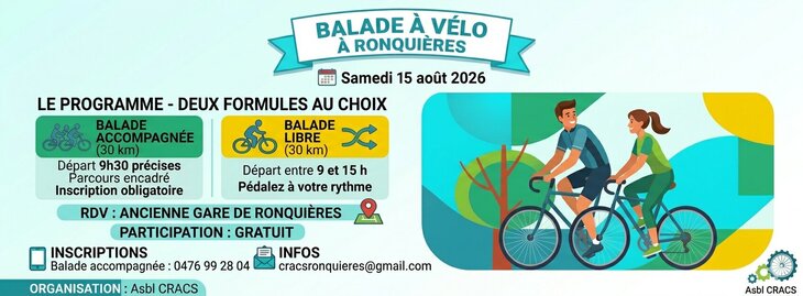 Loisirs Balades familiales vélo