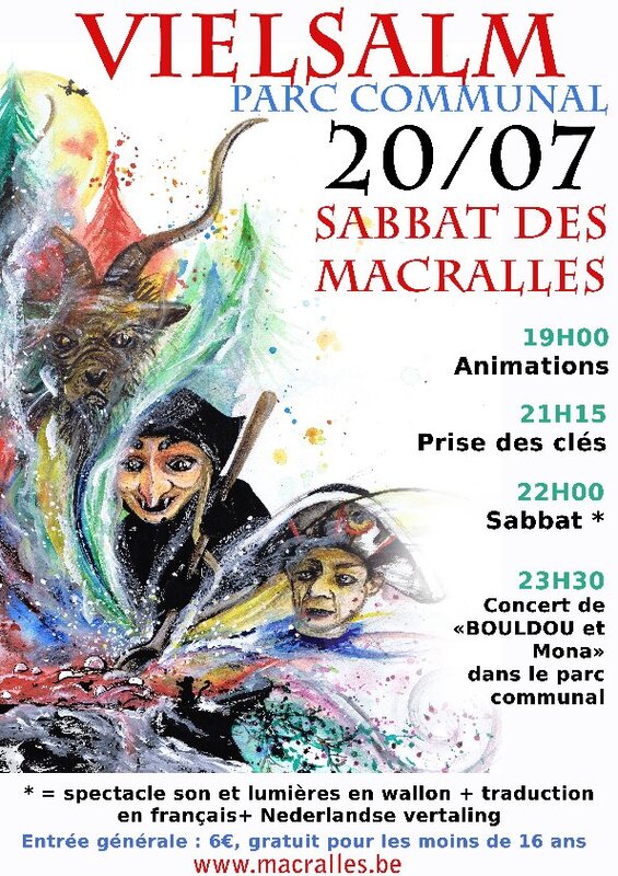 Spectacles 70ème Sabbat Macralles Val Salm