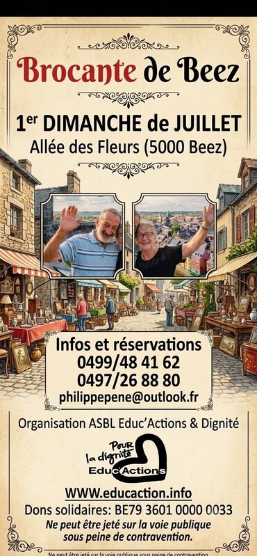  Grande brocante annuelle Beez