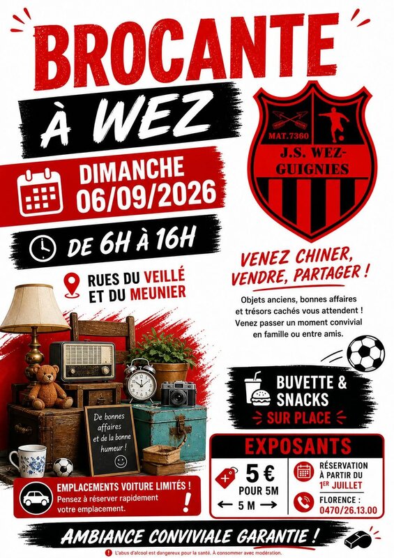  2ème édition Brocante velvain