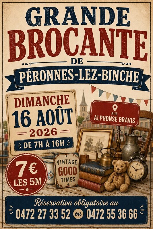  Brocante Péronnes village