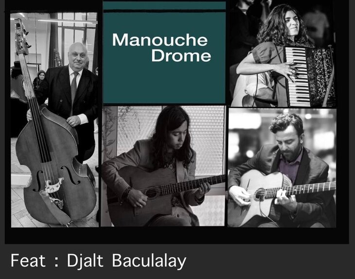 Concerts Swing Manouche: Manouchedrome Invites Djalt Baculalay