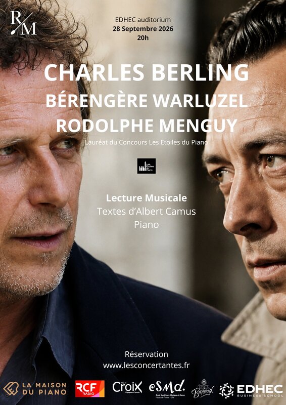 Concerts Charles Berling Camus