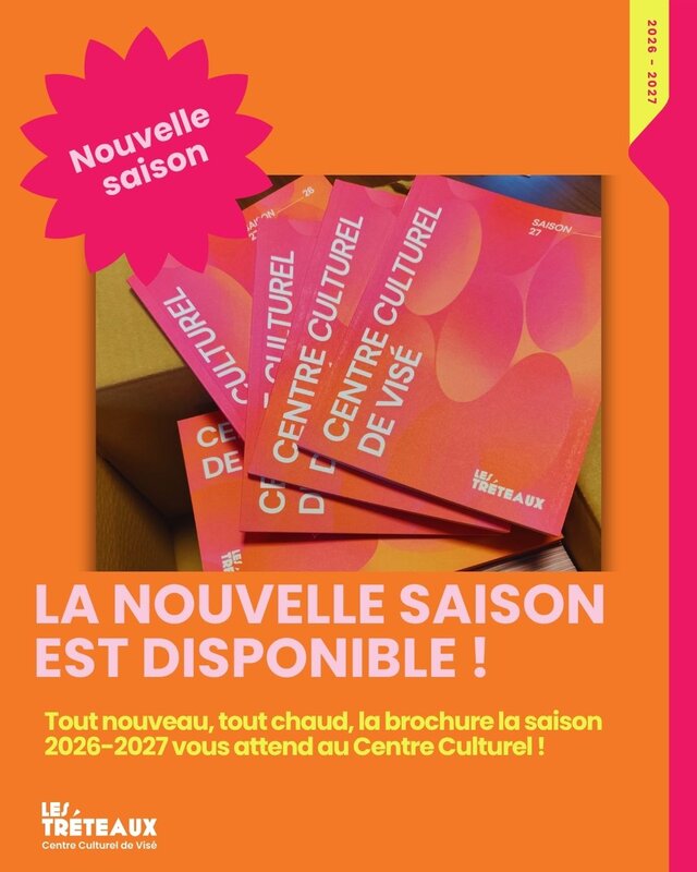 Spectacles Nouvelle Programmation centre Culturel