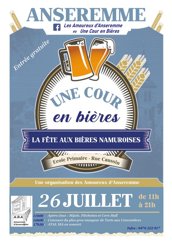 Loisirs Anseremme - Cour Bières