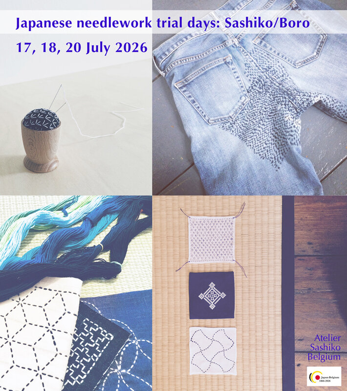Stages,cours Journées d Essai la Broderie Japonaise : Sashiko / Boro