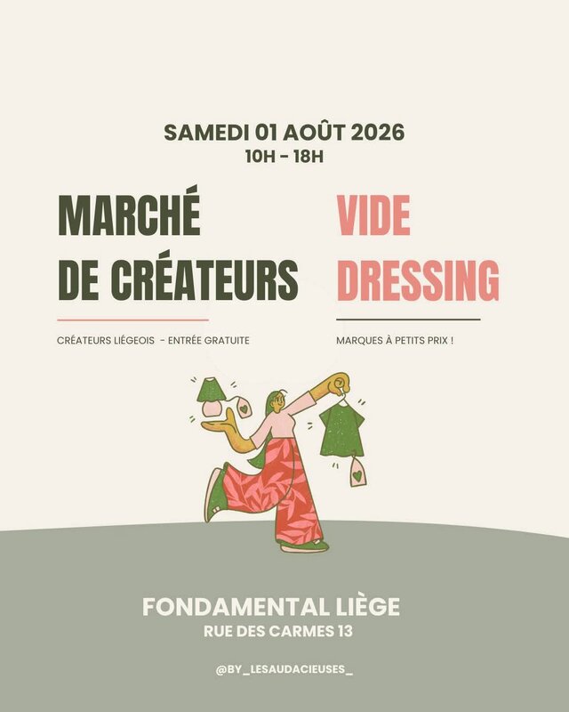 Loisirs Vide dressing Marché créateurs