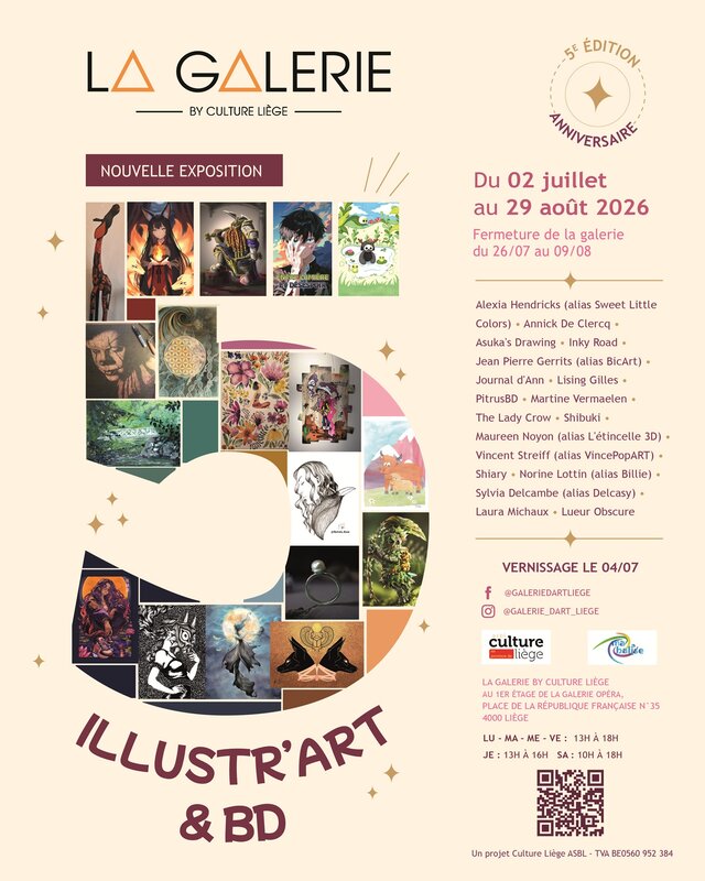 Expositions Vernissage l exposition Illustr Art & - édition anniversaire »