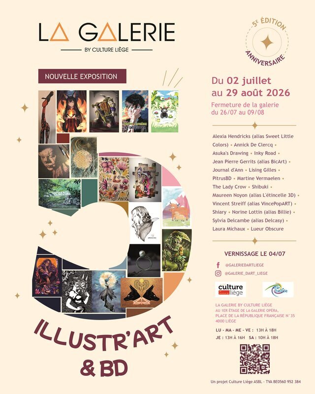 Expositions Exposition Illustr Art & - édition anniversaire »