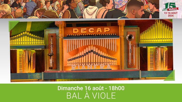 Soirées Bal la viole xv août - Malèves Marie