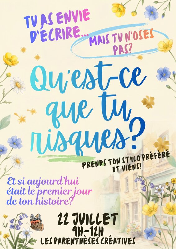 Stages,cours Oser écrire #1