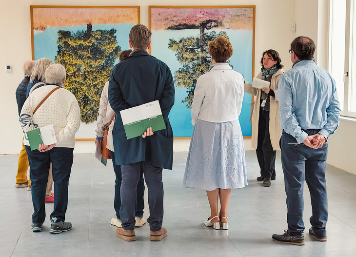 Loisirs Guided visit the exhibition  Conversation Poem  (tour English)