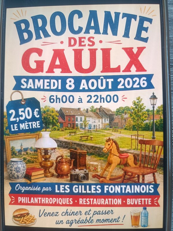  Brocante la plaine gaulx