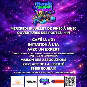 Conférences Café #2 : Initiation l’IA avec expert