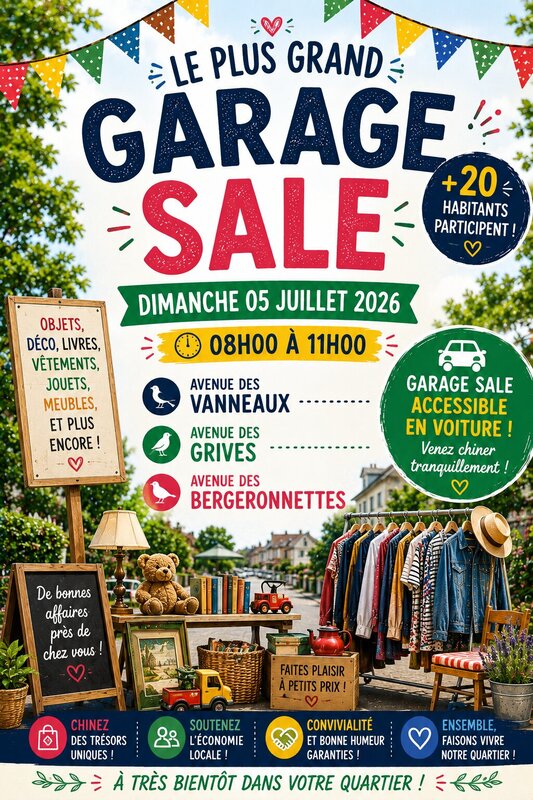  Le + grand Garage Sales