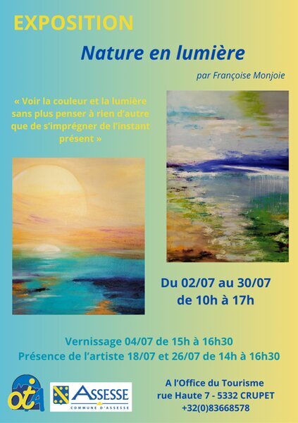 Expositions Peinture l huile