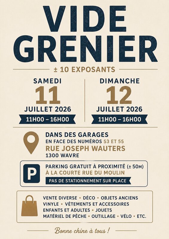  Garage sale privé