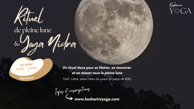 Stages,cours Rituel pleine lune & yoga Nidra