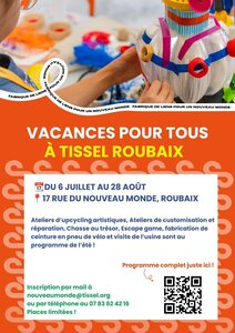 Stages,cours Vacances pour tous : Atelier réparation avec Anti_Fashion_Project