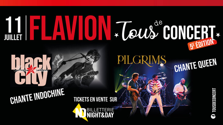 Concerts Concert Cover Indochine (Blackcity) Queen (Pilgrims)