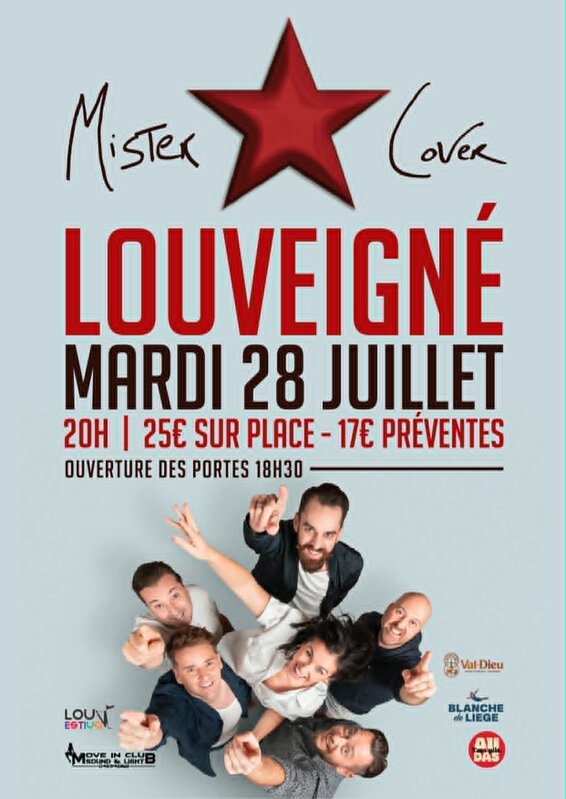 Concerts Mister Cover concert
