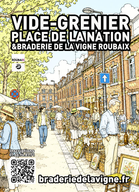  Braderie la Vigne Vide-Grenier Place la nation (pros particuliers)