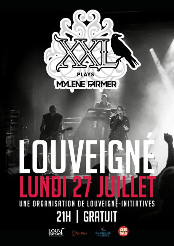 Concerts Louv Estival, Fête  plays Mylène Farmer