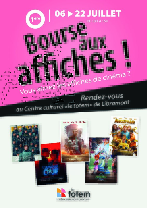 Loisirs 1er Bourse affiches cinéma