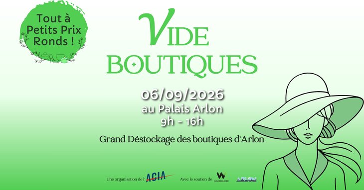 Loisirs Vide Boutiques commerçants arlonais