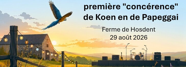 Concerts Upano vous invite la première  concérence  Koen de Papeggai