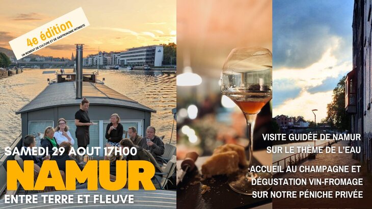 Loisirs Une soirée entre terre fleuve, pleine saveurs, rencontres de charme.