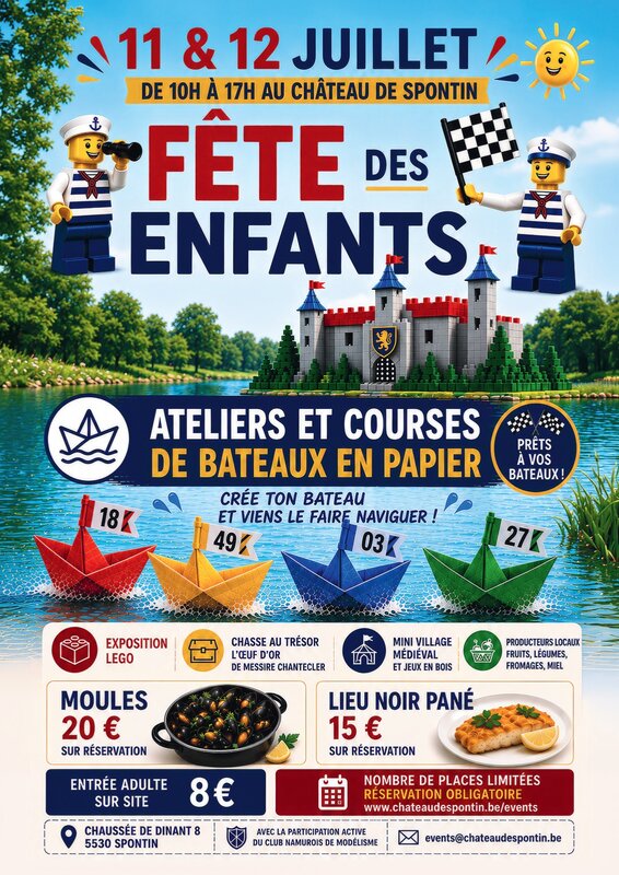 Loisirs Fête Enfants Château Spontin