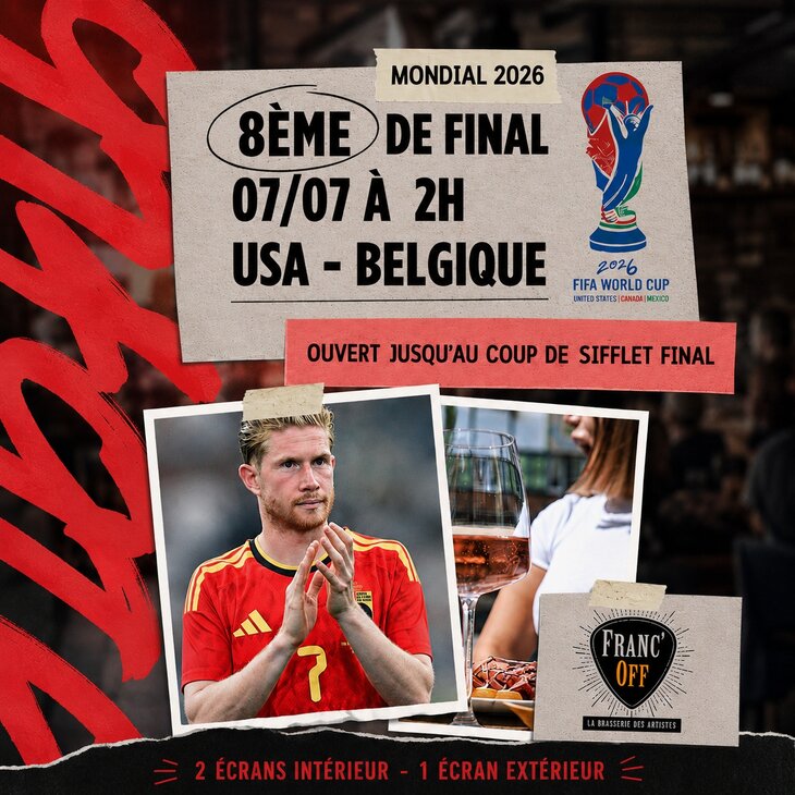 Loisirs Diffusion match - Belgique 07 juillet 2h