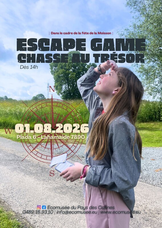 Loisirs Chasse trésor Escape Game la Moisson