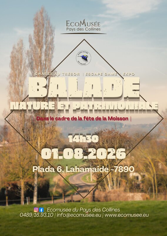 Loisirs Balade Moisson Exposition artistes Collines